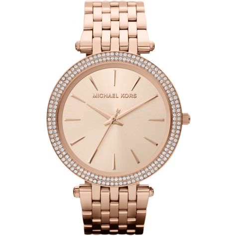 michael kors uhr rosegold sale cold steel|michael kors darci watch.